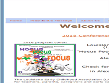 Tablet Screenshot of laeca.org